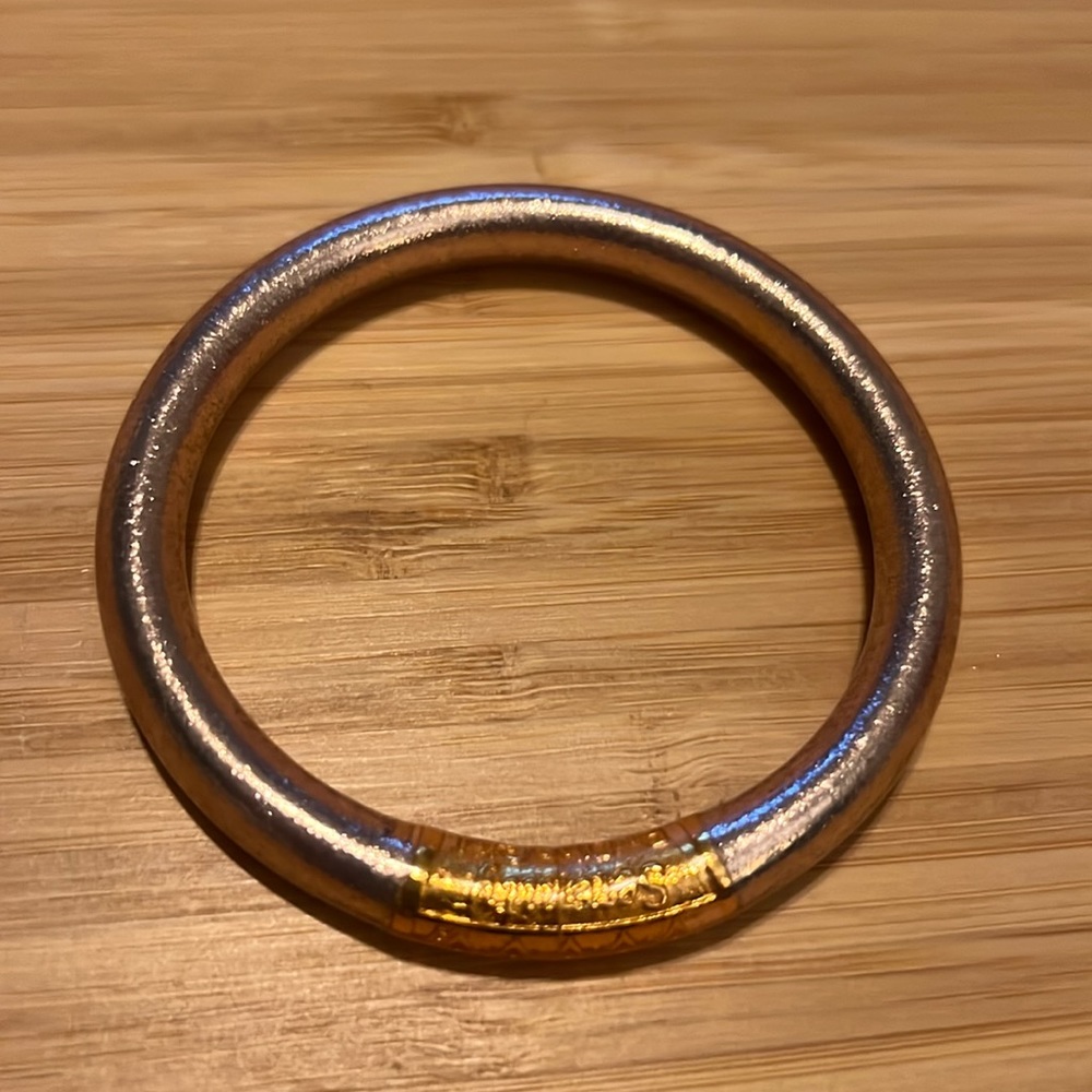 CHAMPAGNE TZUBBIE ALL WEATHER BANGLE® (AWB®) - SERENITY PRAYER